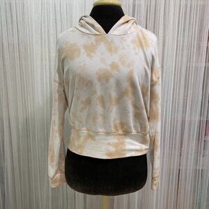 Offline by Aerie Tie Dye Cropped Pullover Hoodie Size XS
